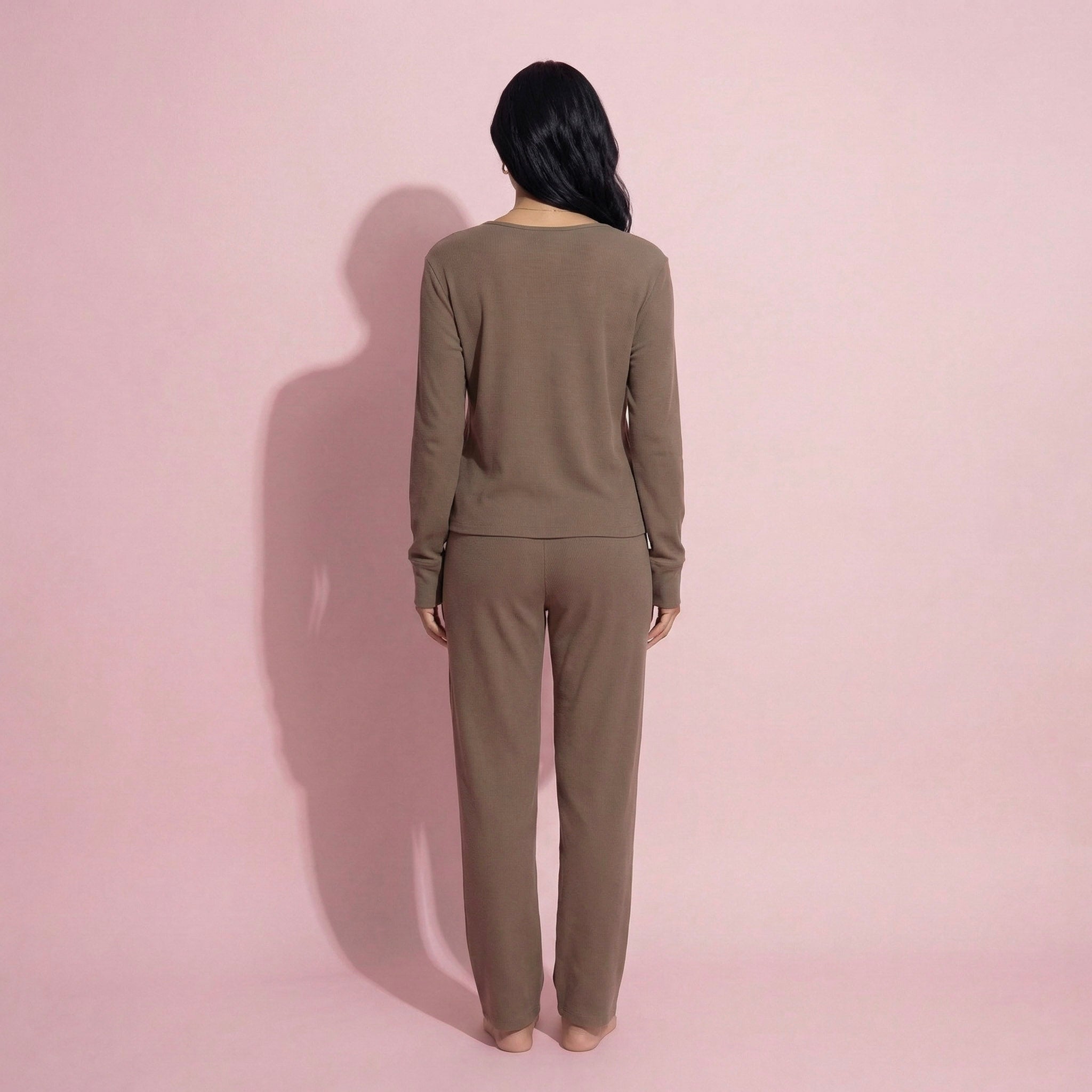 Anna-Kaci Women's 2-Piece Set Soft Knit Lounge Pants and Button-Up Cardigan with Tank Top