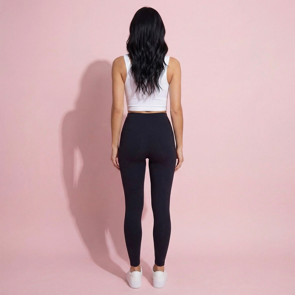 Anna-Kaci Active Women's Seamless High Waist Compression Leggings with Smooth Sculpting Fit and Stretch Fabric