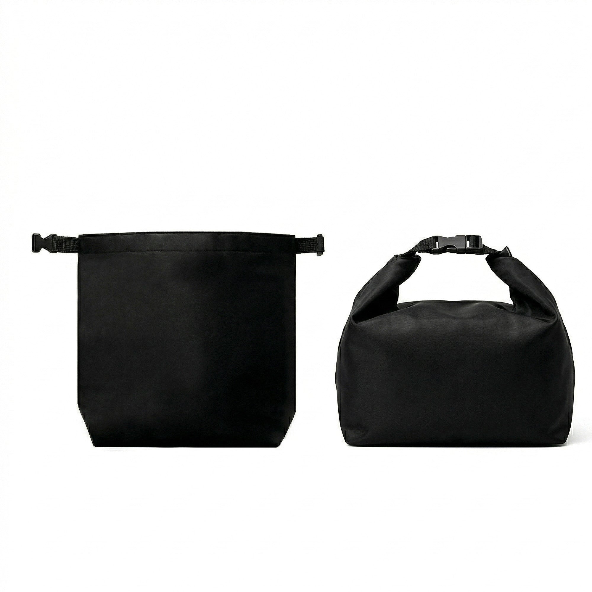 Anna-Kaci Water Resistant Roll Top Tote Bag Large Capacity Lightweight Top Handle Travel Organizer