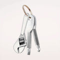 Mini Keychain Tool Set with Adjustable Wrench Screwdriver and Compact Multi Tool Design