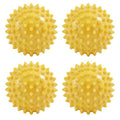 Anna-Kaci 4-PC Spiky Massage Ball for Muscle Relief and Trigger Point Therapy