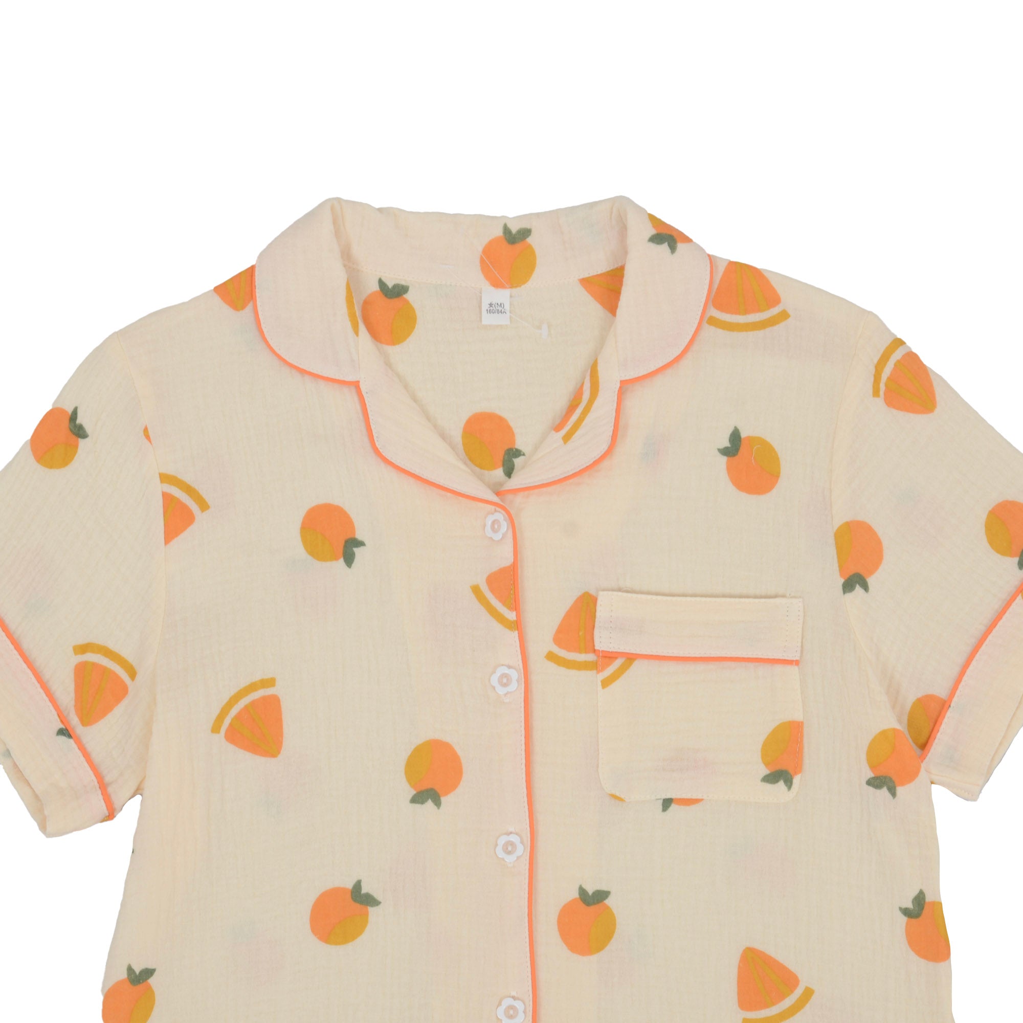 Coordenadas del salón con estampados de frutas