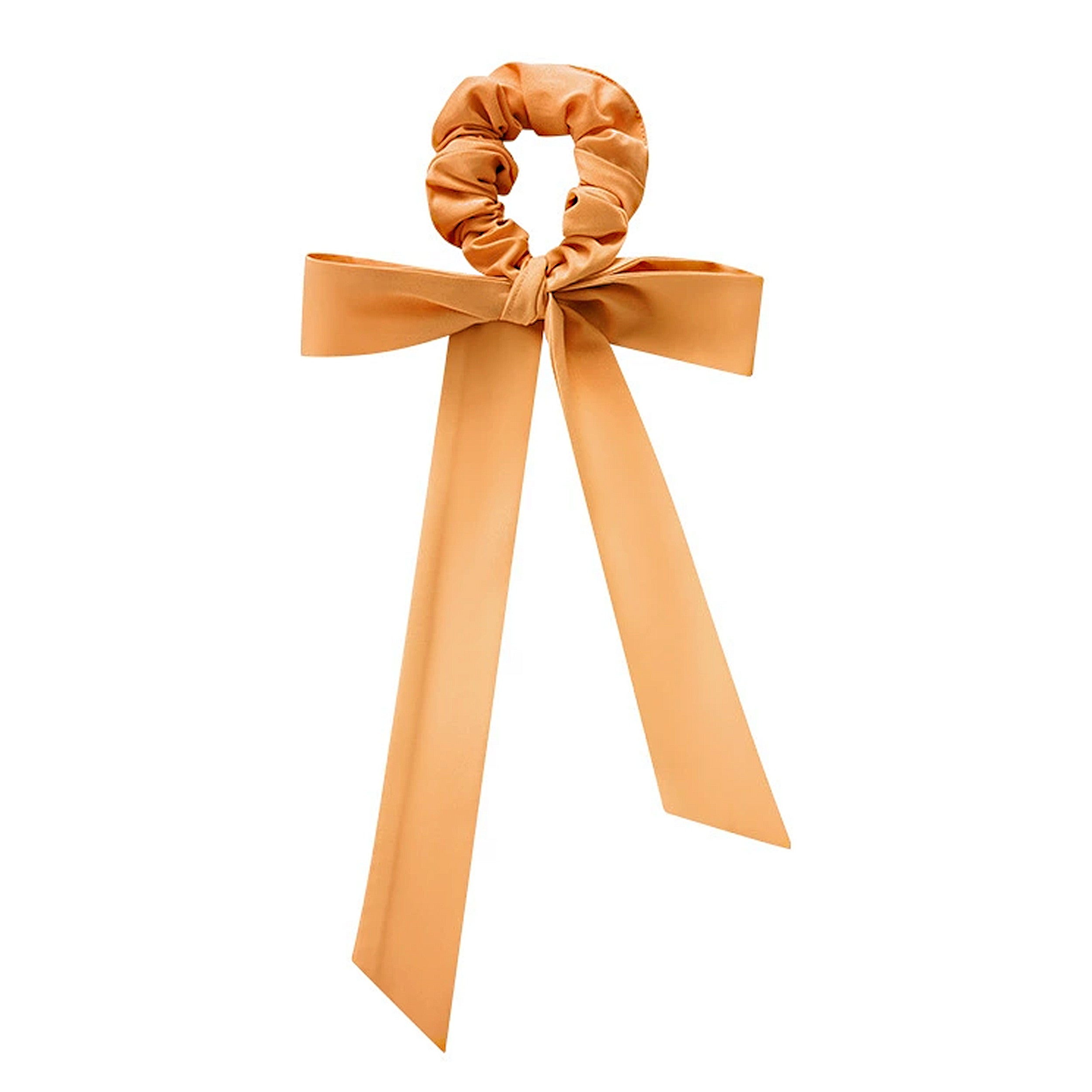 Anna-Kaci Elastic Hair Ties with Long Bows, Hair Scrunchies with Knotted Bow Ribbon for Women Girls
