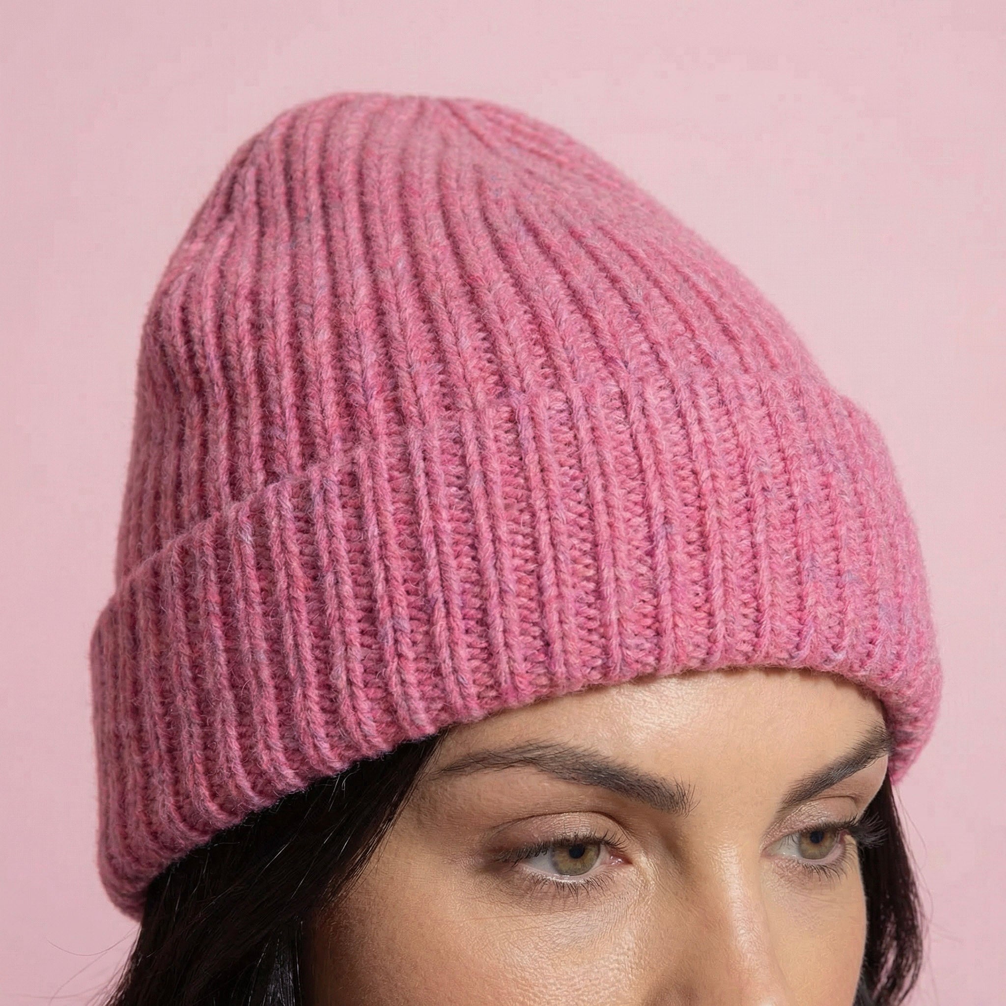 Anna-Kaci Soft Knit Winter Beanie with Warm Thick Ribbed Texture
