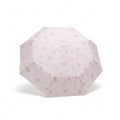 Anna-Kaci Petite Floral Print Compact Folding Umbrella with Automatic Open and Wind Resistant Frame