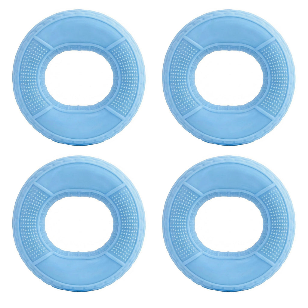 Anna-Kaci 4-PC Hand Grip Strengthener Ring Set with Multiple Resistance Levels