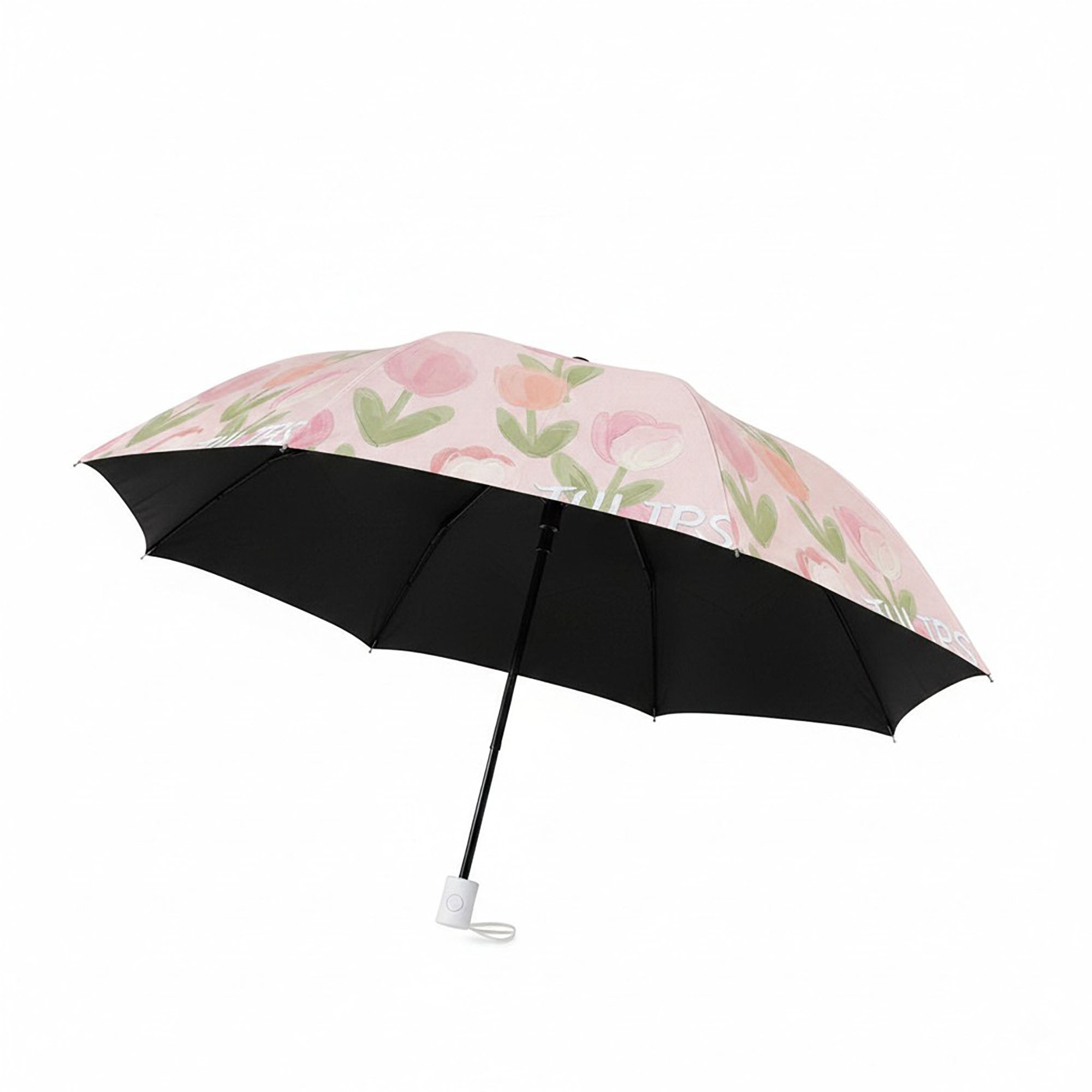 Anna-Kaci Tulip Floral Print Compact Foldable Umbrella
