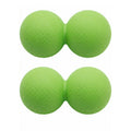 Anna-Kaci 2-PC Peanut Massage Ball for Deep Tissue Back and Foot Muscle Relief