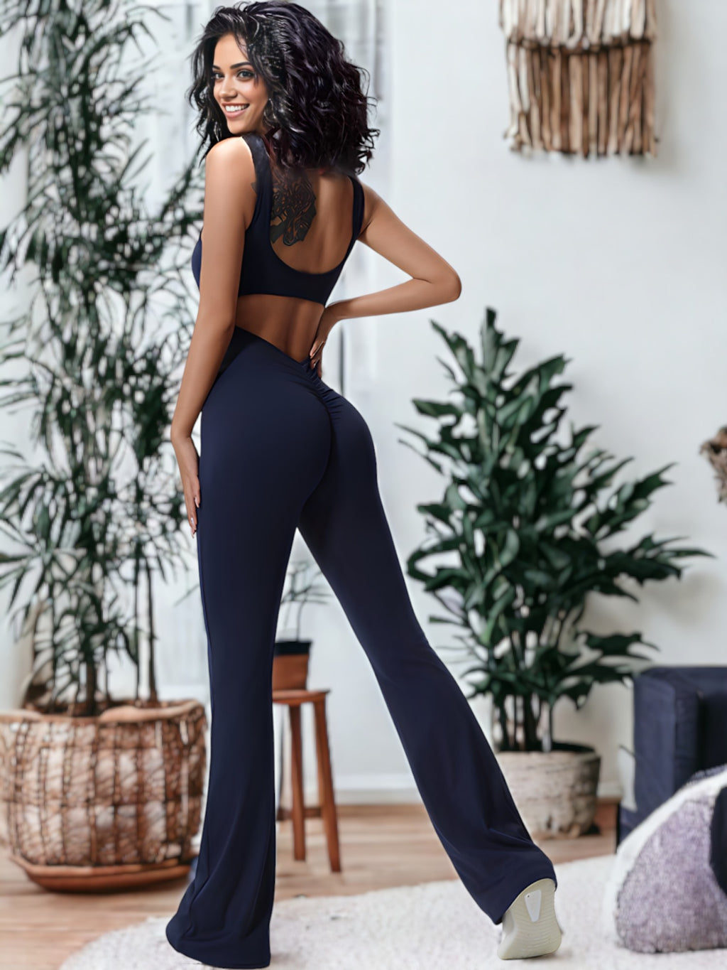 Mono deportivo de una pieza para fitness