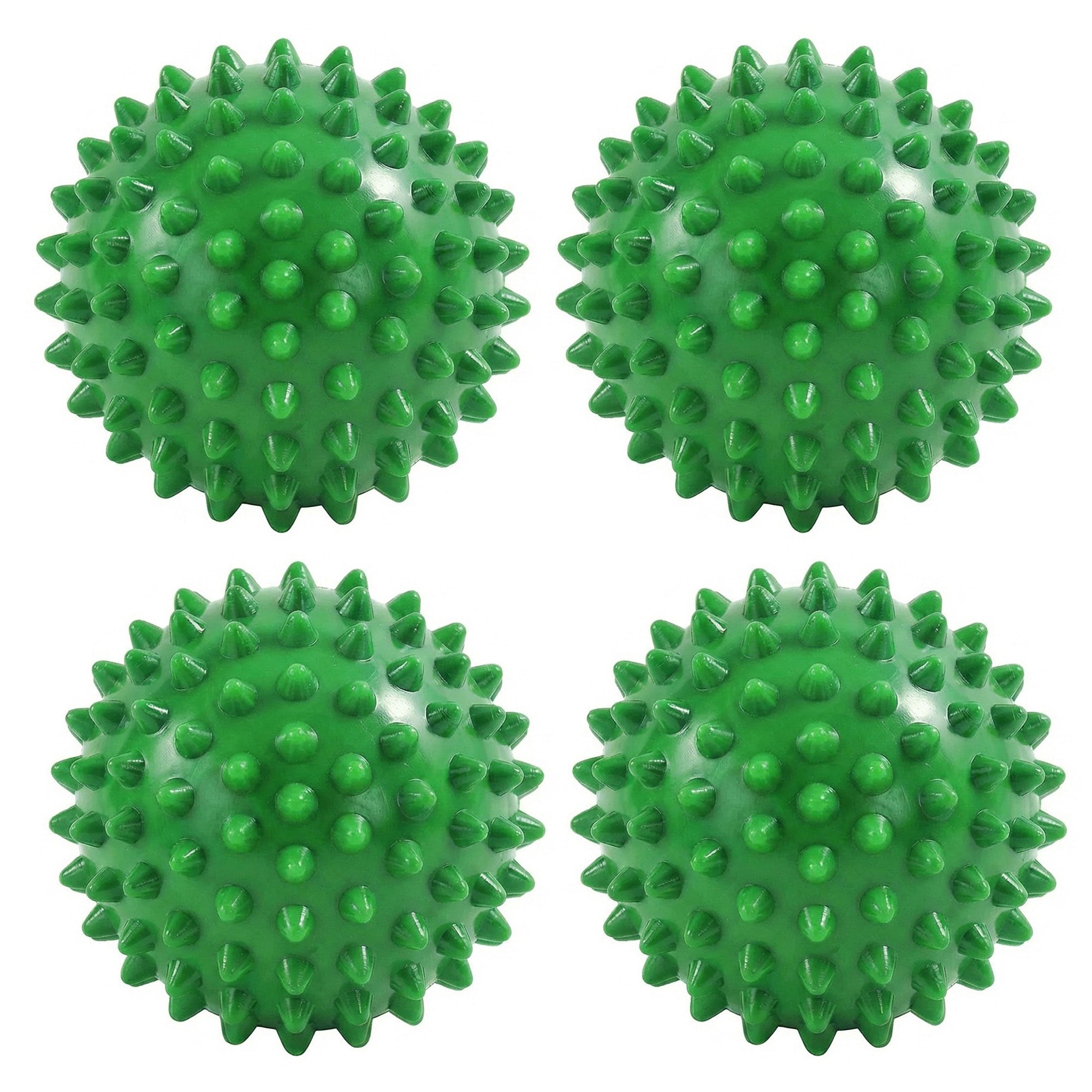 Anna-Kaci 4-PC Spiky Massage Ball for Muscle Relief and Trigger Point Therapy