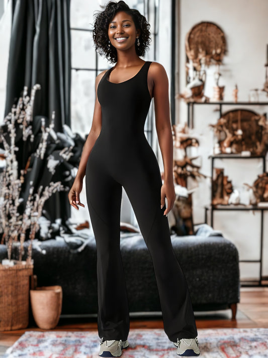 Ropa de yoga de una pieza que eleva la cadera y adelgaza el abdomen