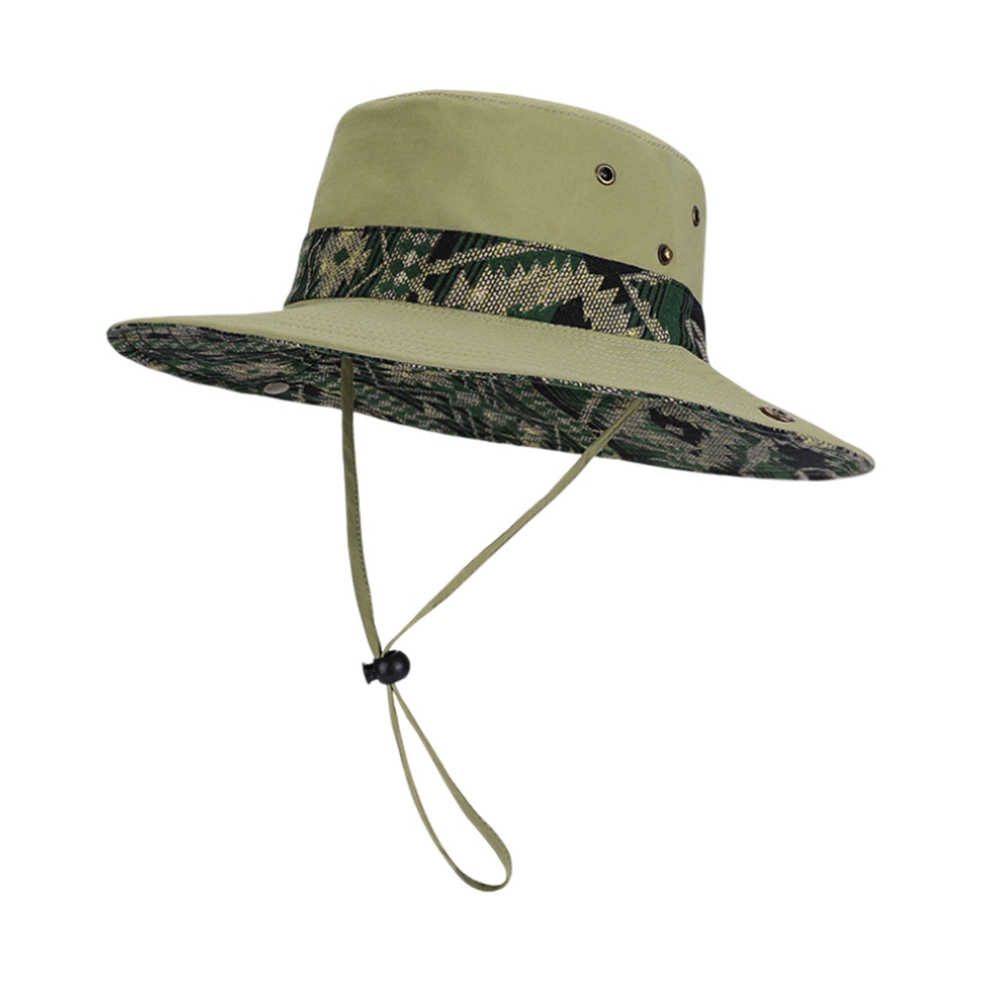 Anna-Kaci Women's Wide Brim Outdoor Sun Hat Adjustable Chin Strap Breathable Lightweight Hiking Fishing Hat