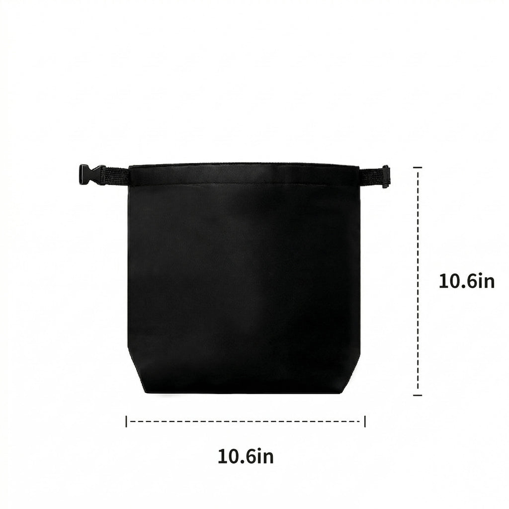 Anna-Kaci Water Resistant Roll Top Tote Bag Large Capacity Lightweight Top Handle Travel Organizer