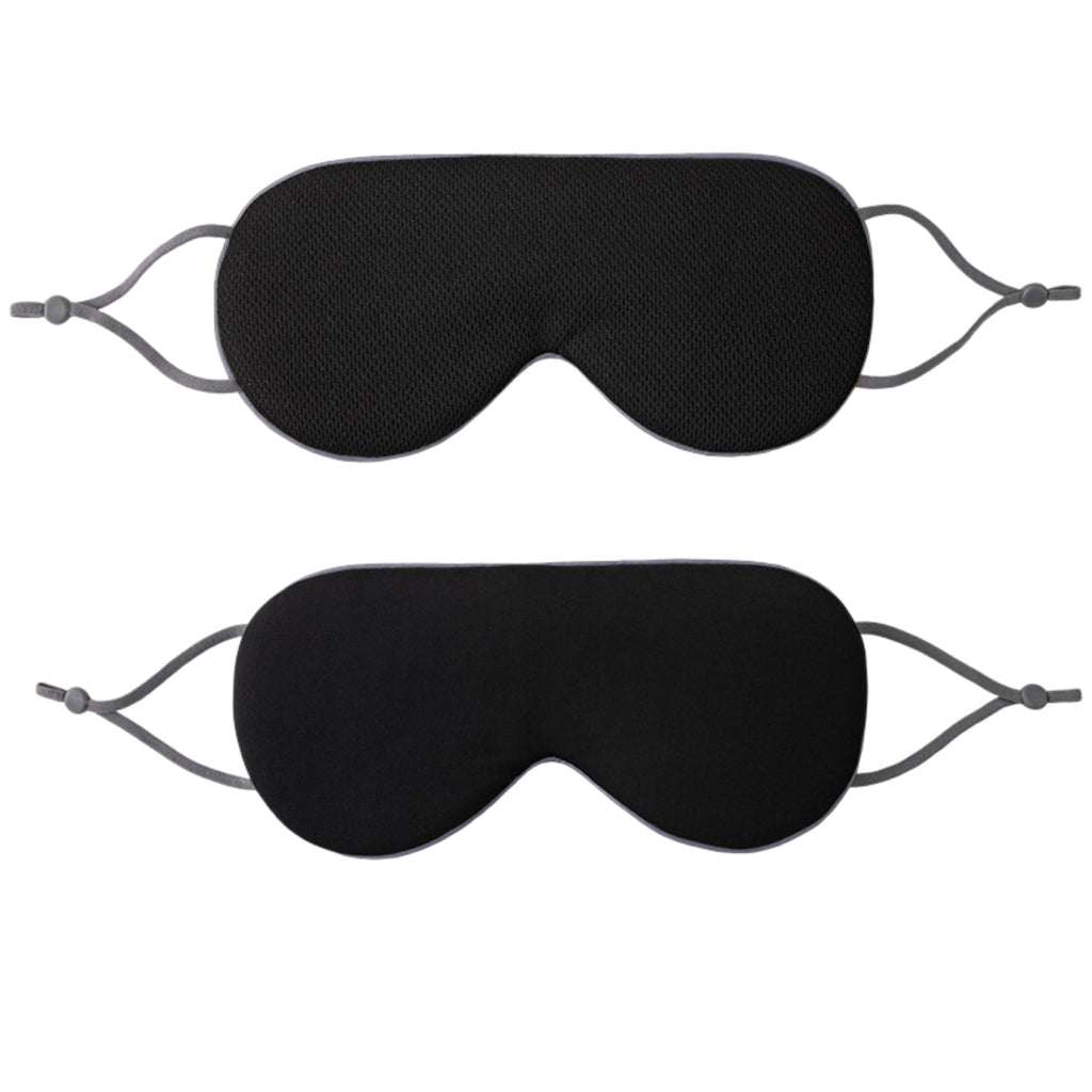 Anna-Kaci Dual-Sided Cooling and Warm Sleep Eye Mask with Adjustable Strap and Light Blocking Design