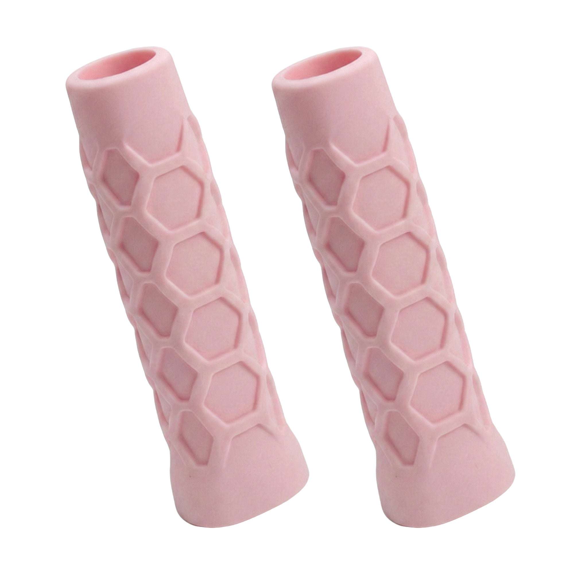 Anna-Kaci Anti Slip Racket Handle Grip Sleeve 2 Pack Shock Absorbing Non Slip Grip Cover for Tennis Badminton Pickleball 1.7x5.2in
