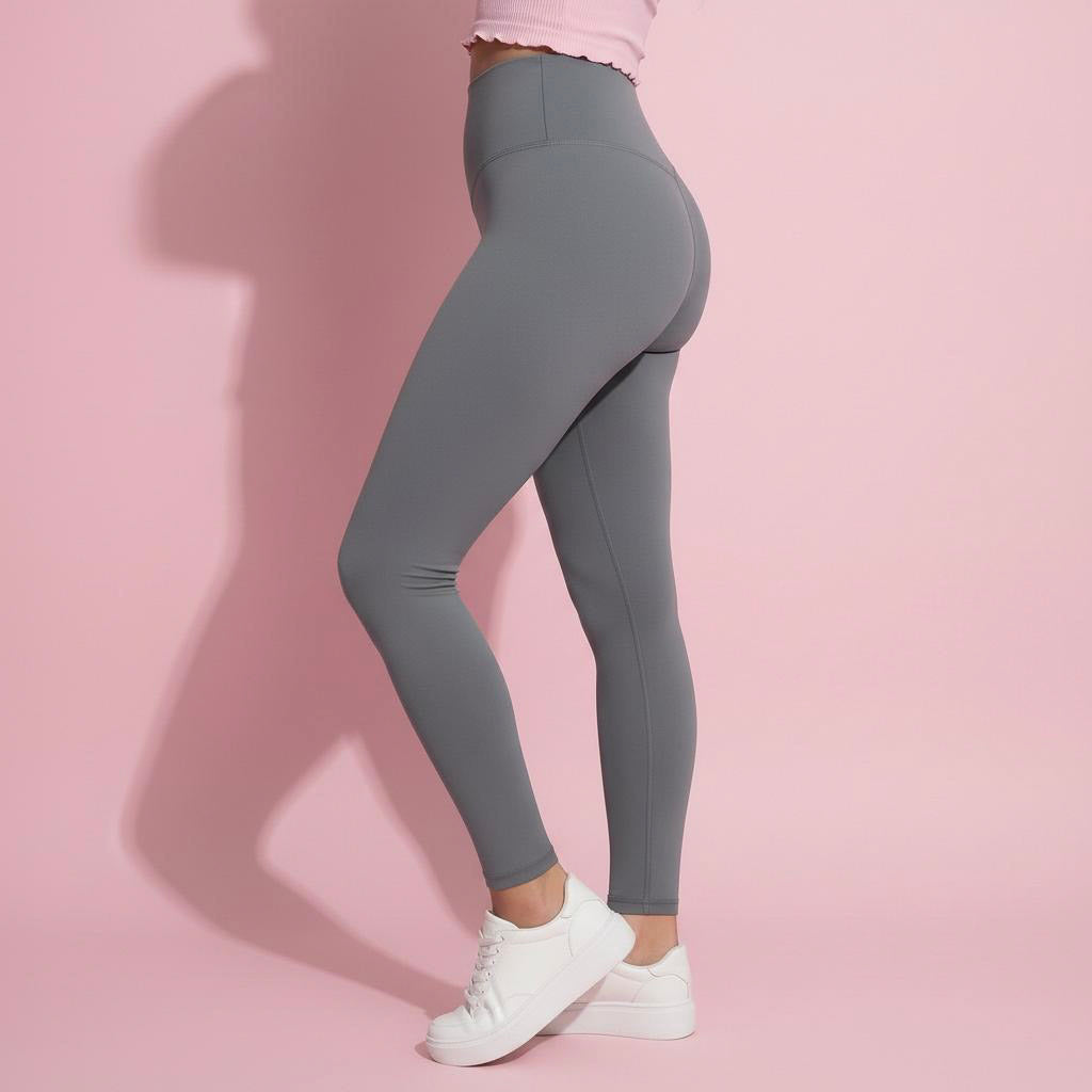 Anna-Kaci Active Women's Seamless High Waist Compression Leggings with Smooth Sculpting Fit and Stretch Fabric