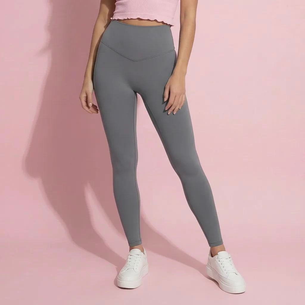 Anna-Kaci Active Women's Seamless High Waist Compression Leggings with Smooth Sculpting Fit and Stretch Fabric