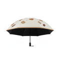Anna-Kaci Bear Print Compact Folding Umbrella with Automatic Open Wind Resistant Frame and Wrist Strap