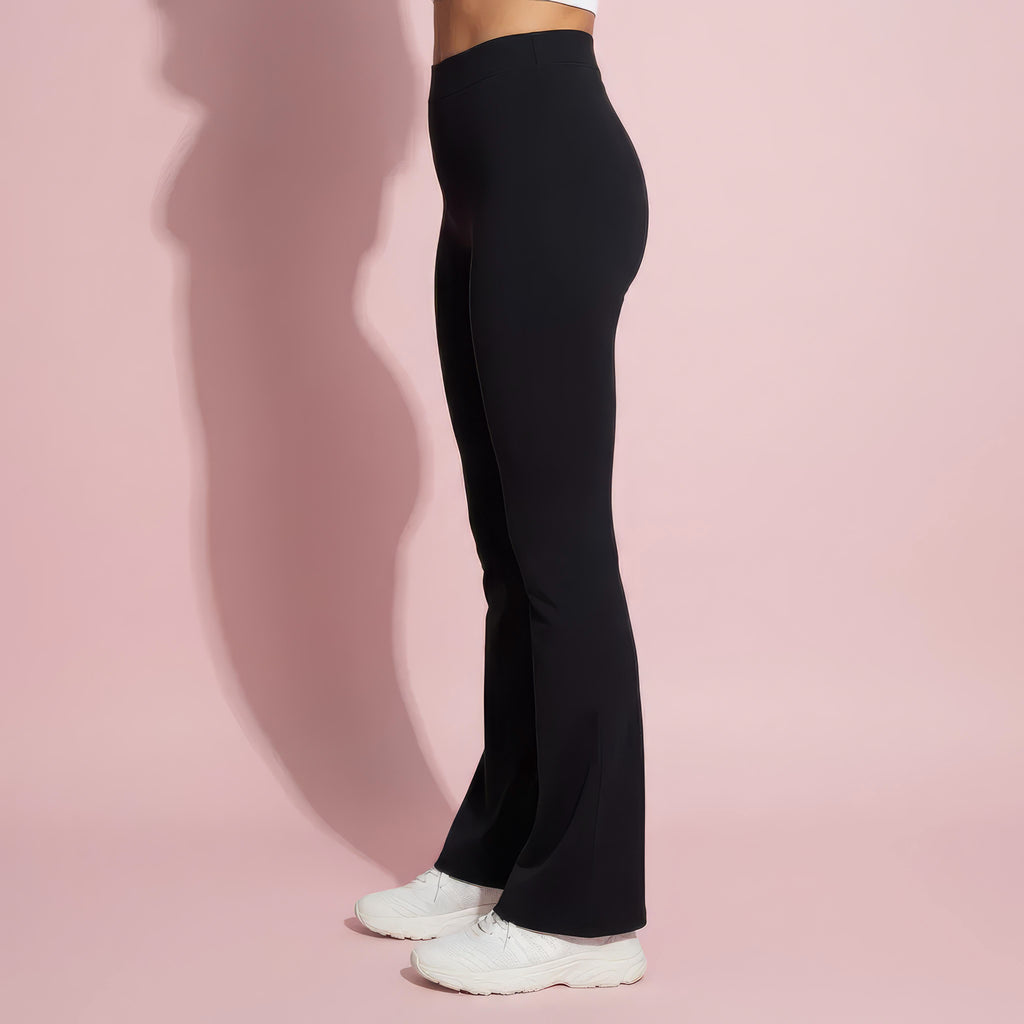 Anna-Kaci Active Women's High Waist Flare Leg Yoga Pants with Stretch Fit and Contoured Waistband