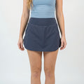 Anna-Kaci Women's High Waist Athletic Skirted Shorts with Pocket Detail
