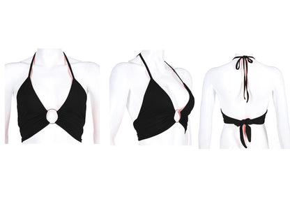 American Flag Halterneck Tube Top