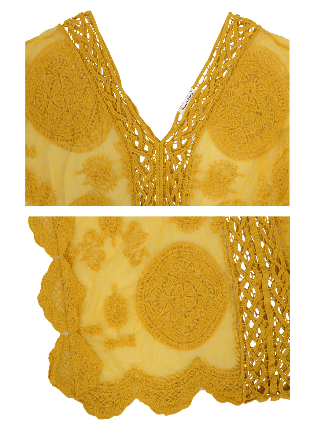 Cárdigan de crochet de encaje para mujer, traje de baño de bikini largo transparente 