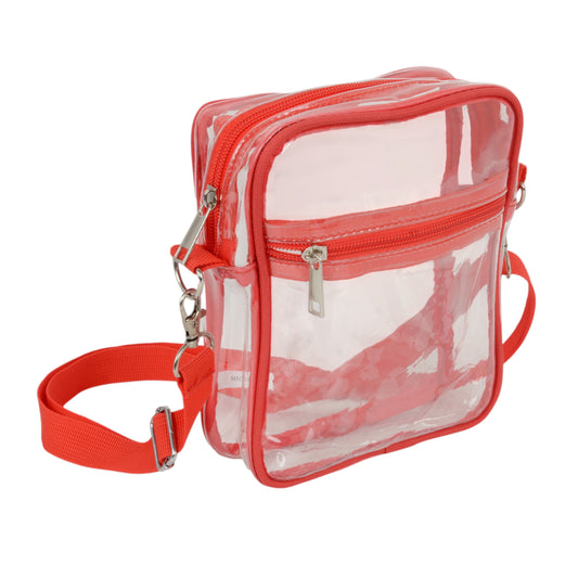 Anna-Kaci Sleek Clear Women's Shoulder Bag