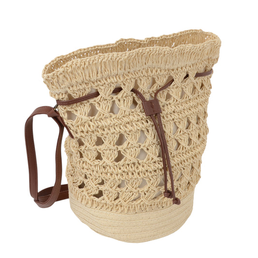 Anna-Kaci Women's Bohemian - Style Crochet Shoulder Bag