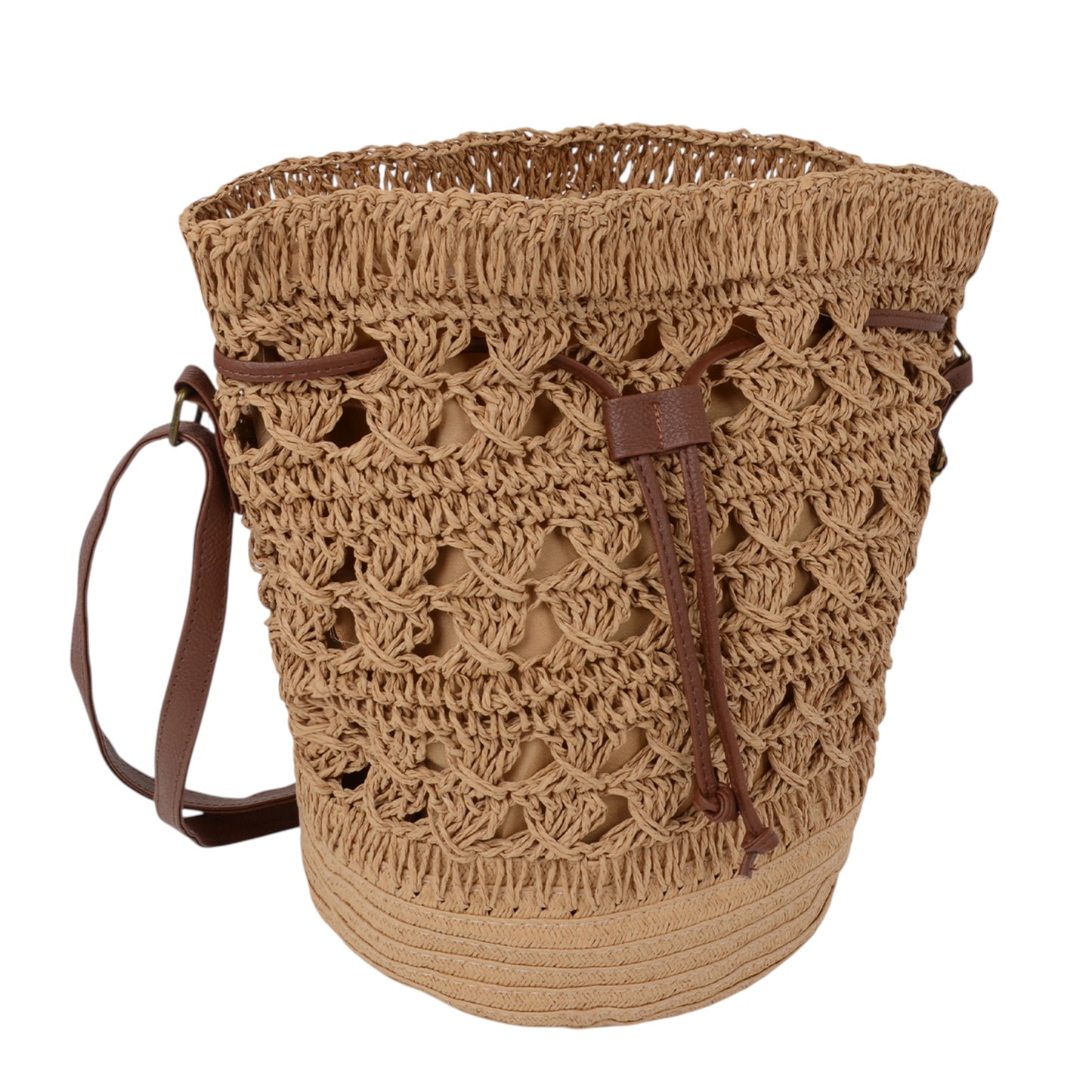 Anna-Kaci Women's Bohemian - Style Crochet Shoulder Bag