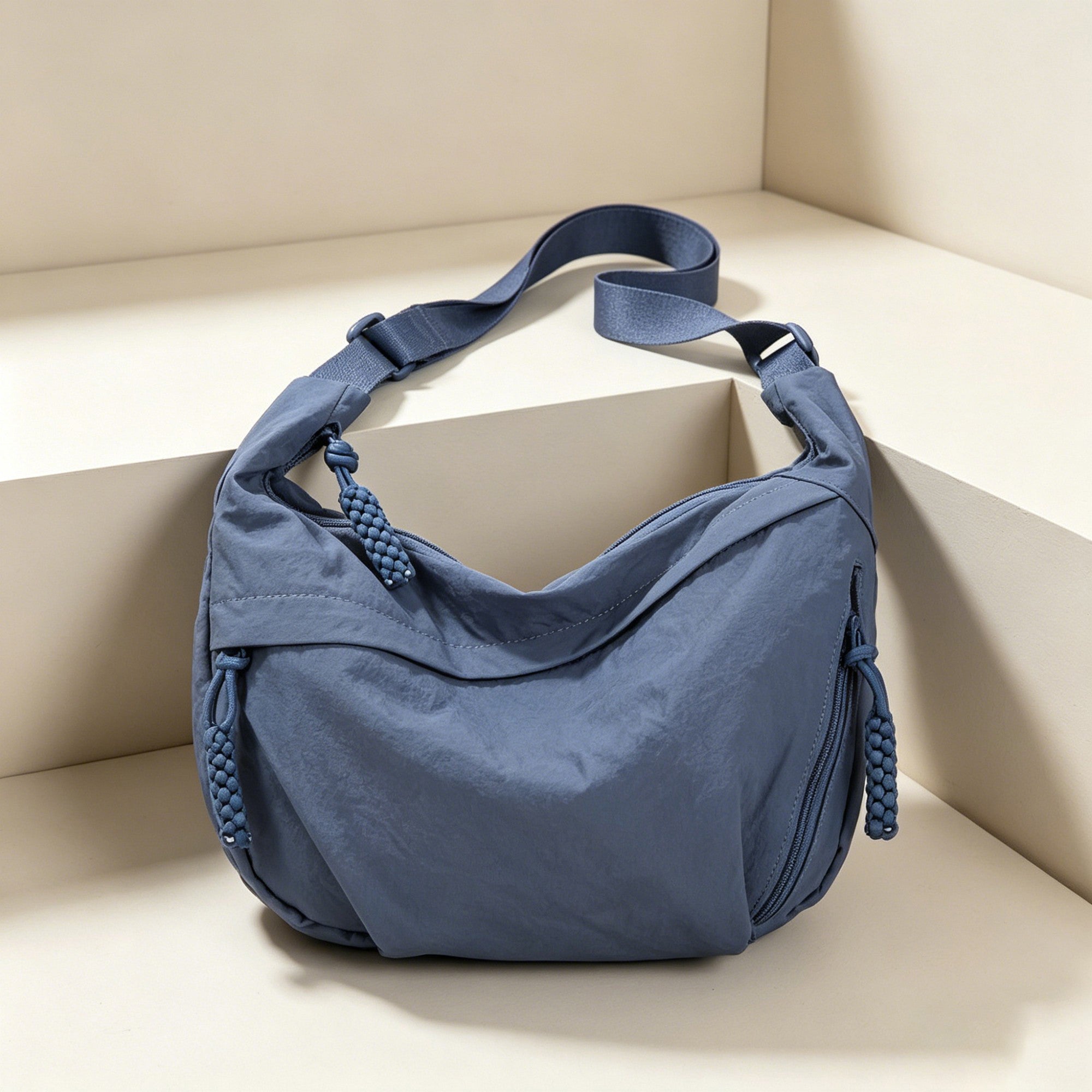Anna-Kaci Women's Casual Canvas Hobo Shoulder Bag