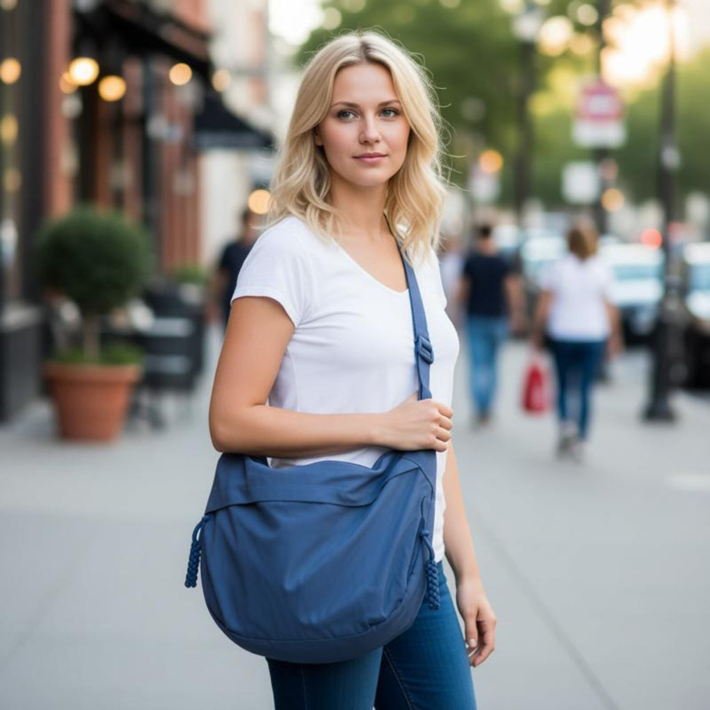 Anna-Kaci Women's Casual Canvas Hobo Shoulder Bag