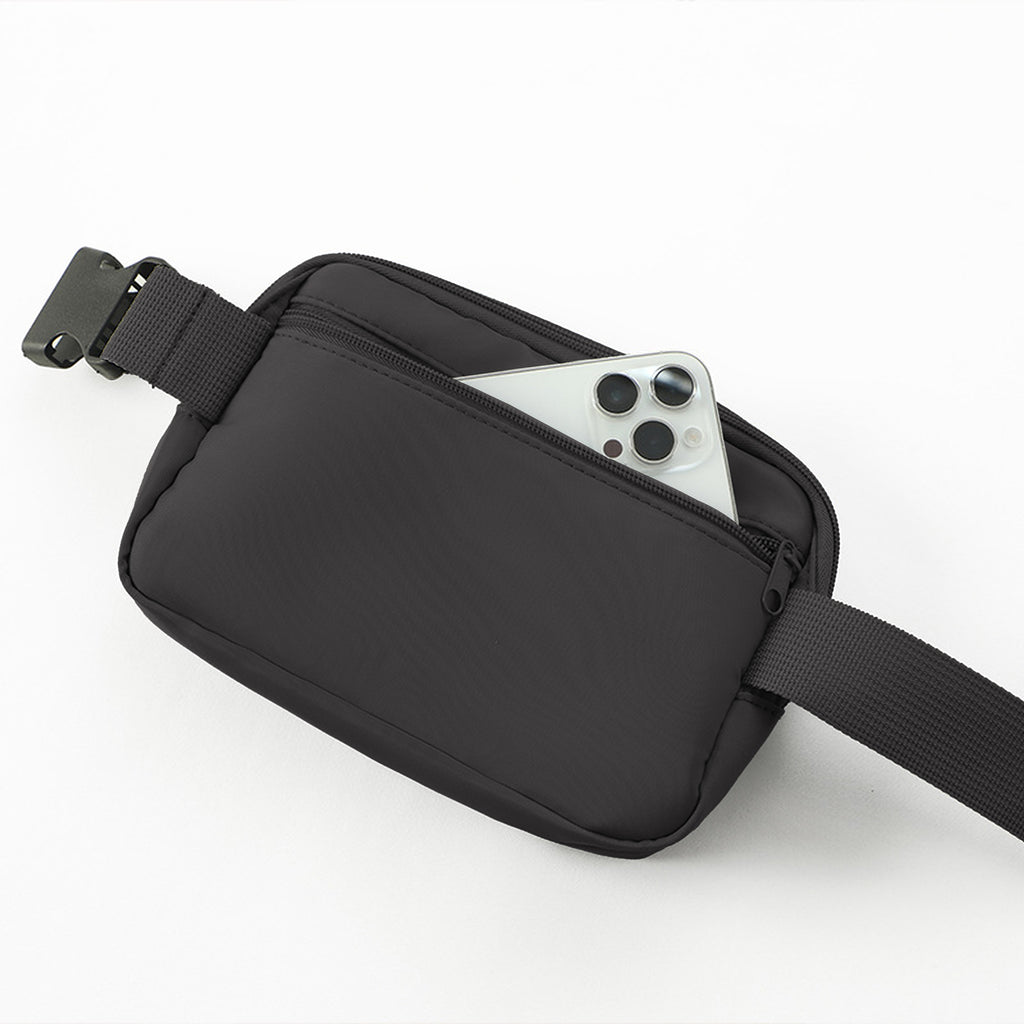 Anna-Kaci Canvas Chest Bag - Compact Crossbody Shoulder Bag