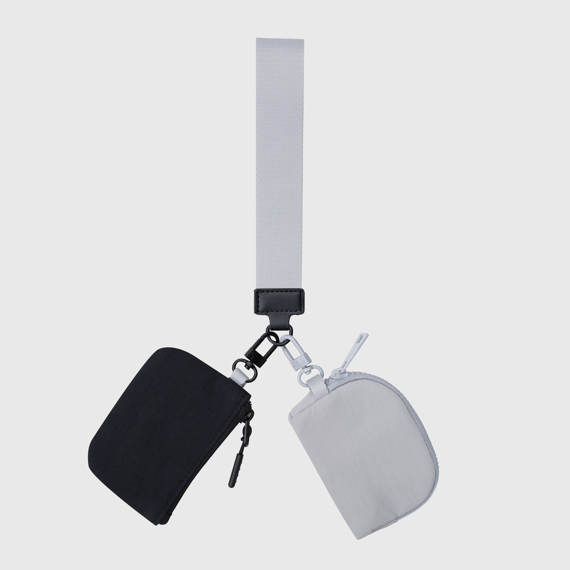 Anna-Kaci Dual - Pocket Hanging Wallet with Strap - Ideal for Cash, Cards and Small Items
