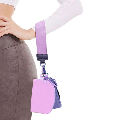 Anna-Kaci Dual - Pocket Hanging Wallet with Strap - Ideal for Cash, Cards and Small Items