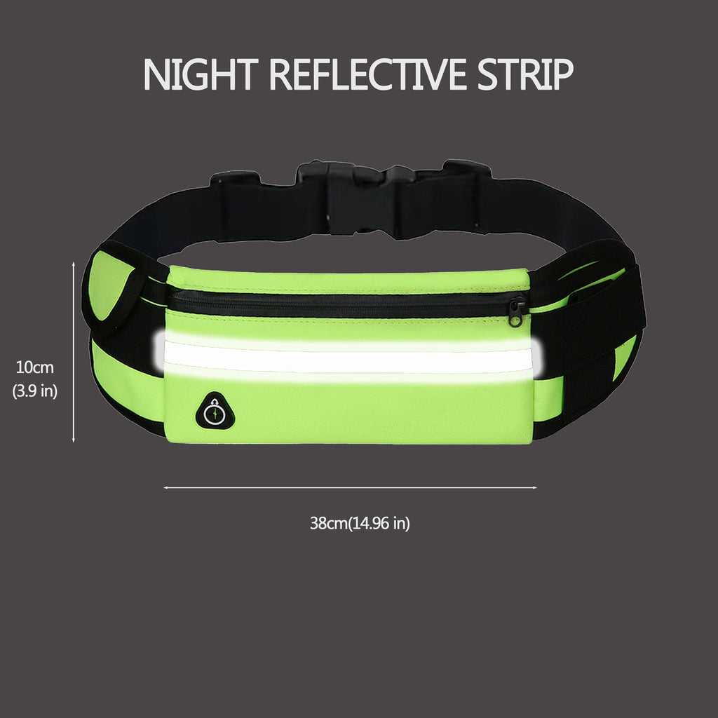 Anna-Kaci Running Waist Bag - Sporty Fanny Pack for Outdoor Activities