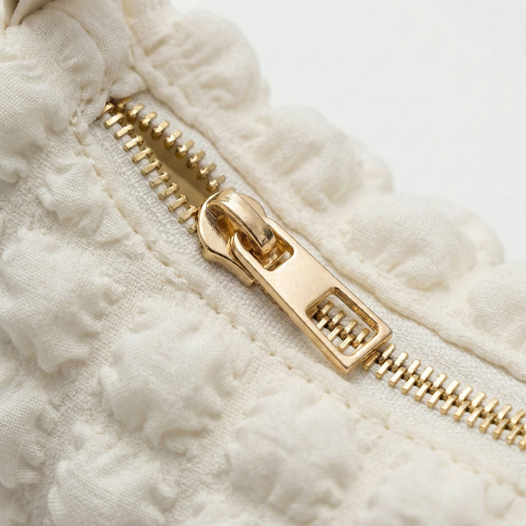 Anna-Kaci Women's Textured Shoulder Bag with Quilted Bubble Design Contrast Knot Handle