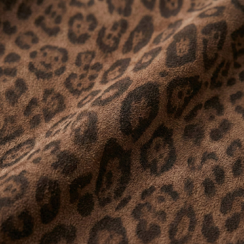 Anna-Kaci Women's Leopard Print Hobo Shoulder Bag with Soft Slouchy Silhouette and Wide Strap