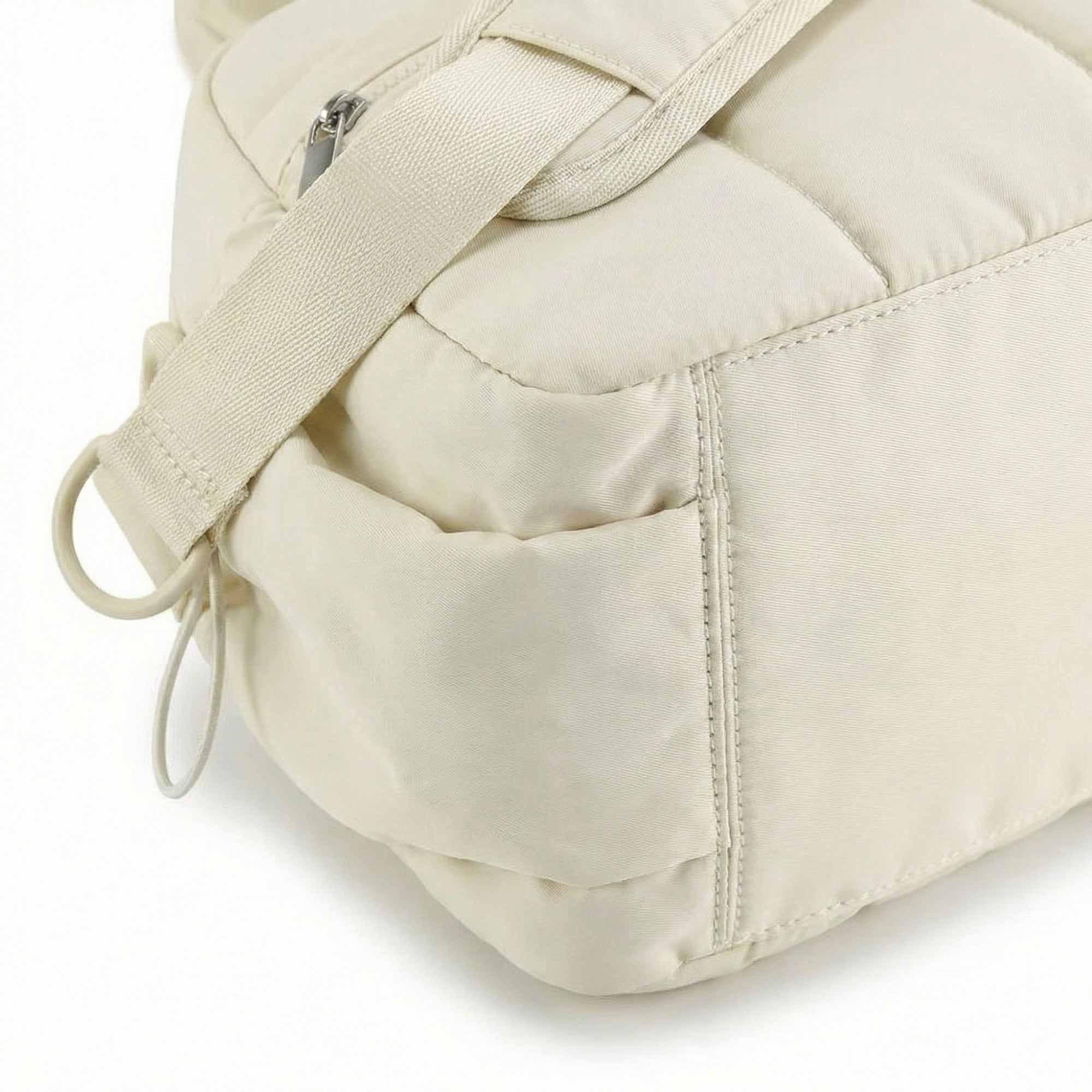 Anna-Kaci Women's Quilted Sports Duffle Bag with Adjustable Shoulder Strap Multi Pocket Storage