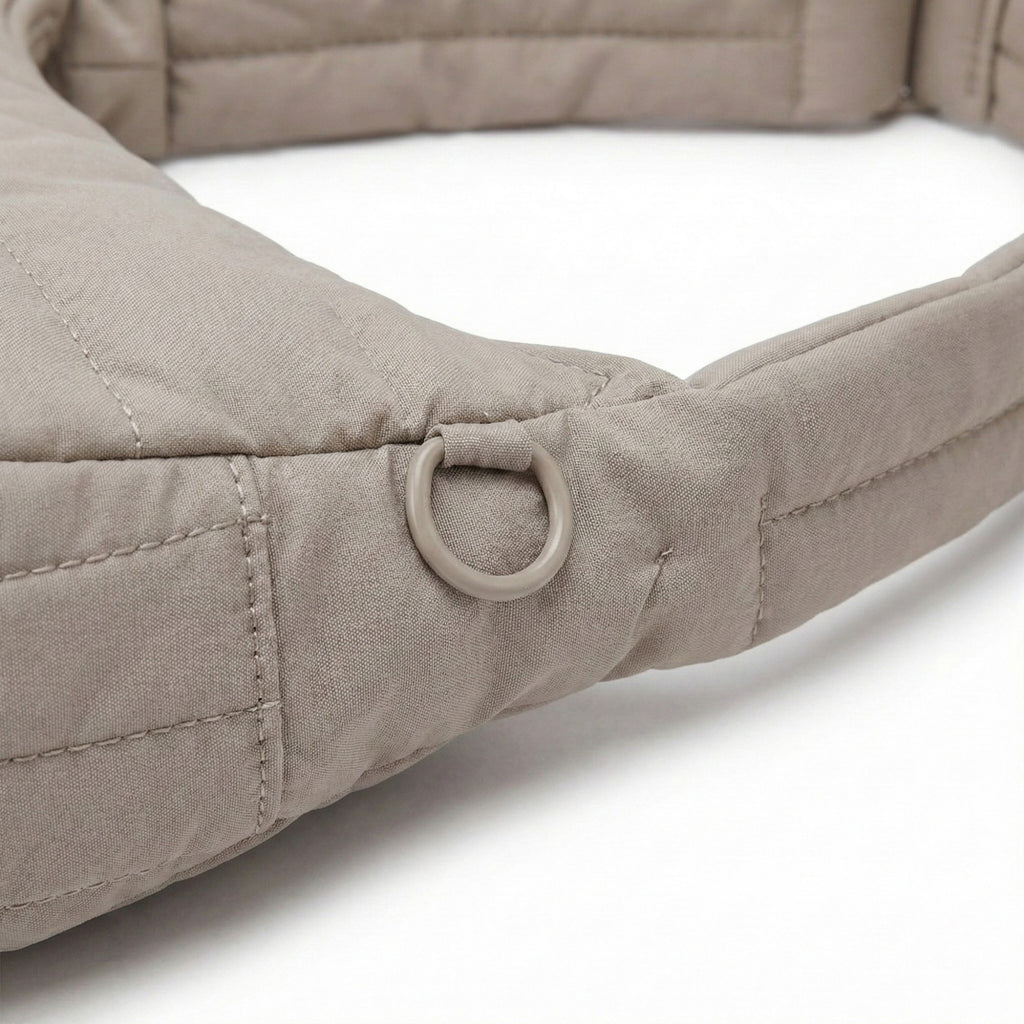 Anna-Kaci Women's Quilted Puffer Shoulder Bag with Adjustable Strap Lightweight Crescent Hobo Design