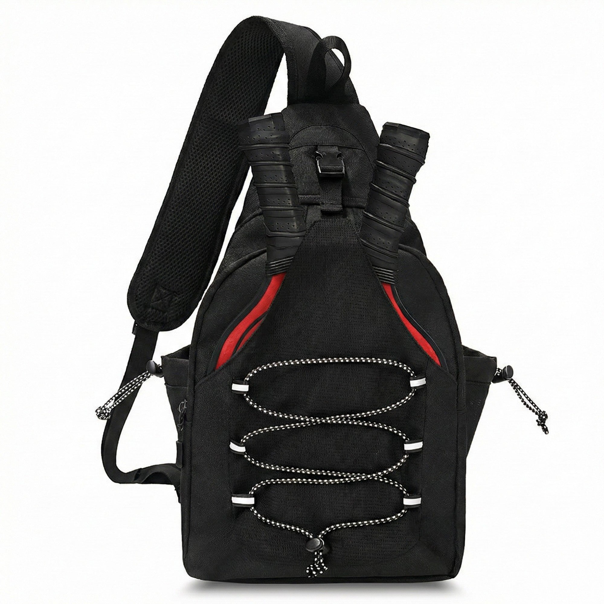 Anna-Kaci Women's Pickleball Sling Backpack with Adjustable Shoulder Strap Paddle Holder
