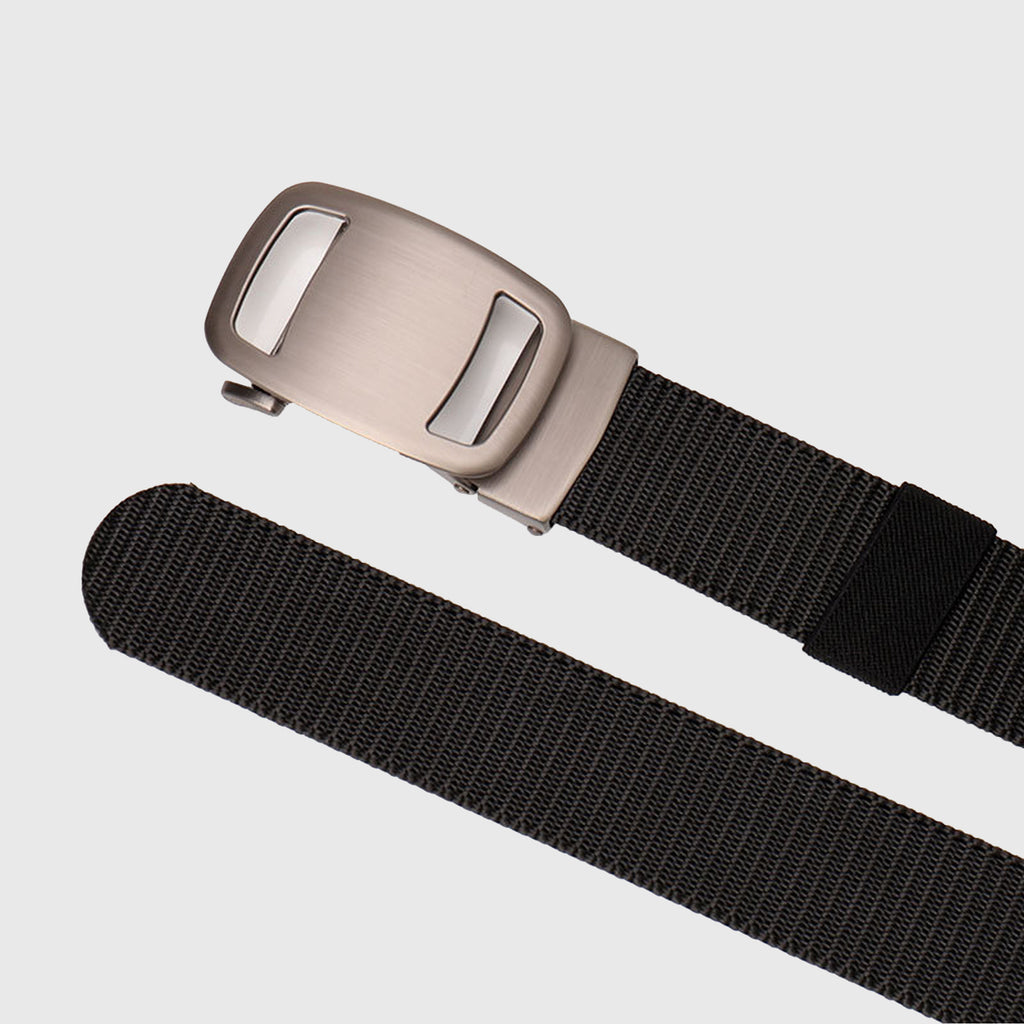 Anna-Kaci Women's Nylon - Look Canvas Belt with Alloy Automatic Buckle