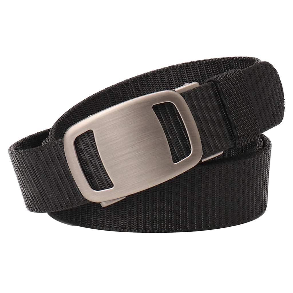 Anna-Kaci Women's Nylon - Look Canvas Belt with Alloy Automatic Buckle