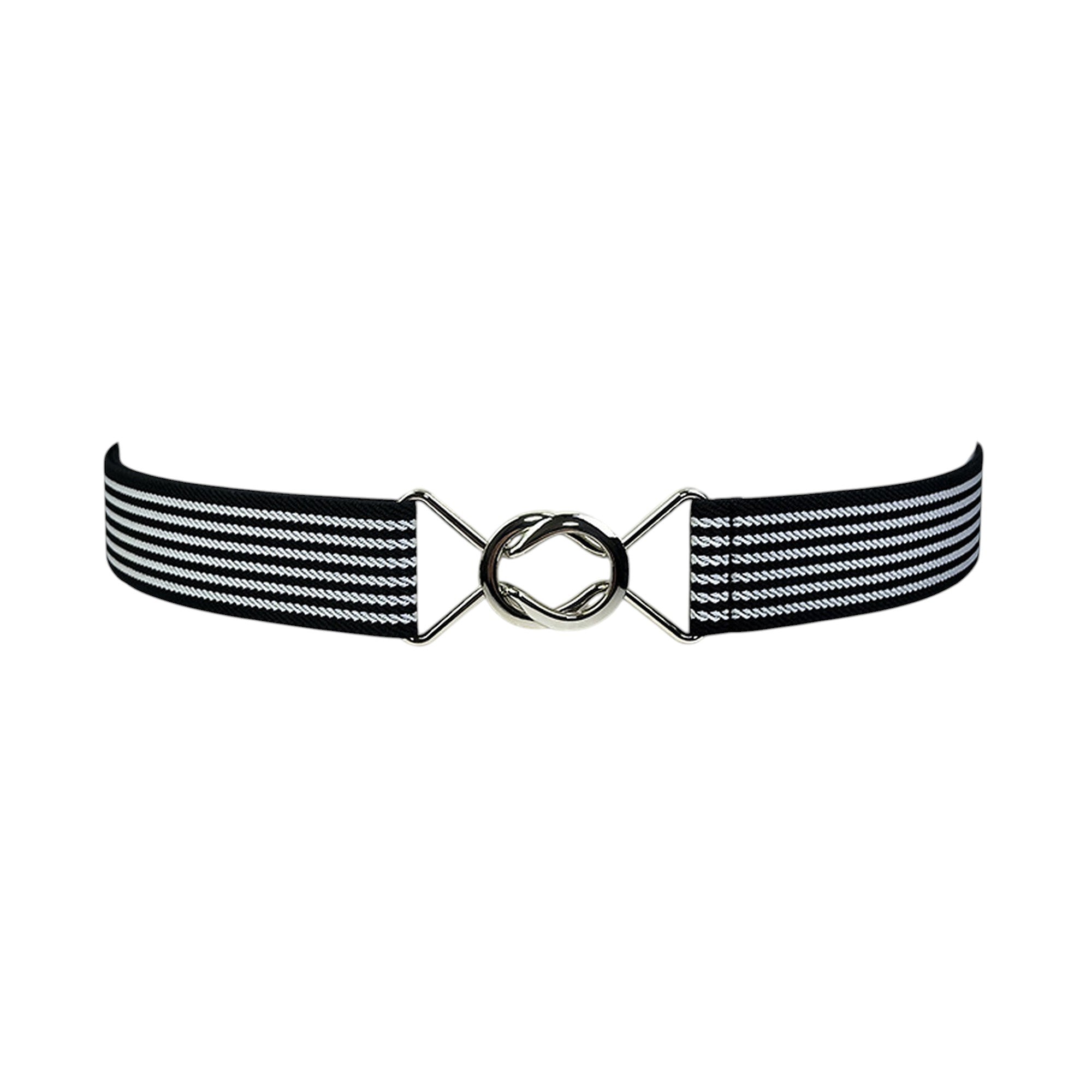 Anna-Kaci Adjustable Striped Waist Belt