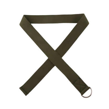 Anna-Kaci Women's Elastic Waist Belt with Double O - Ring Buckle