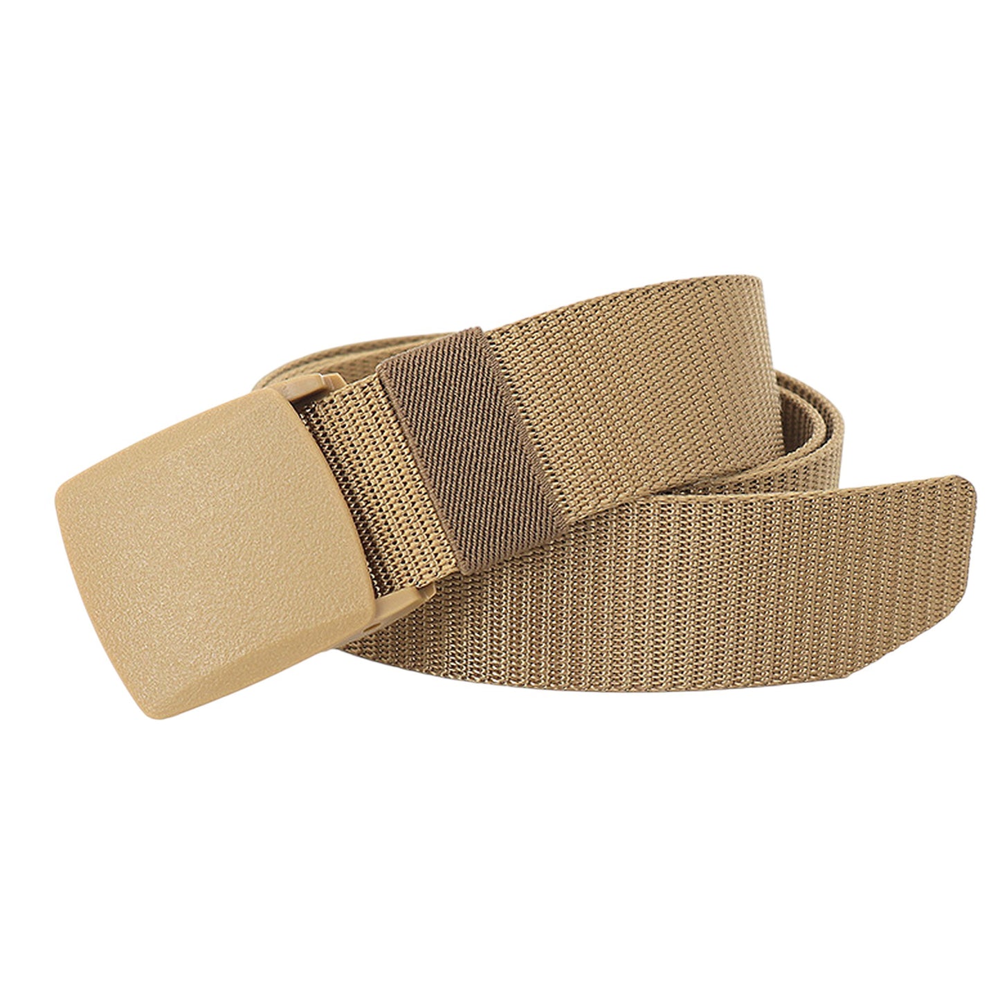 Anna-Kaci Women's Nylon Webbing Belt with Plastic Buckle