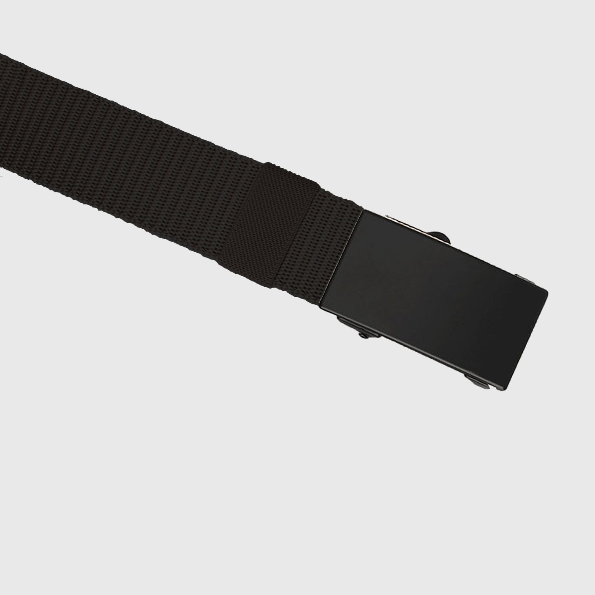 Anna-Kaci Women's Nylon Belt with Black Metal Buckle