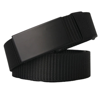 Anna-Kaci Women's Nylon Belt with Black Metal Buckle