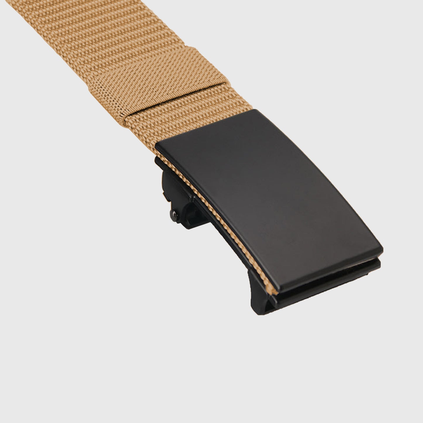 Anna-Kaci Women's Nylon Belt with Black Metal Buckle