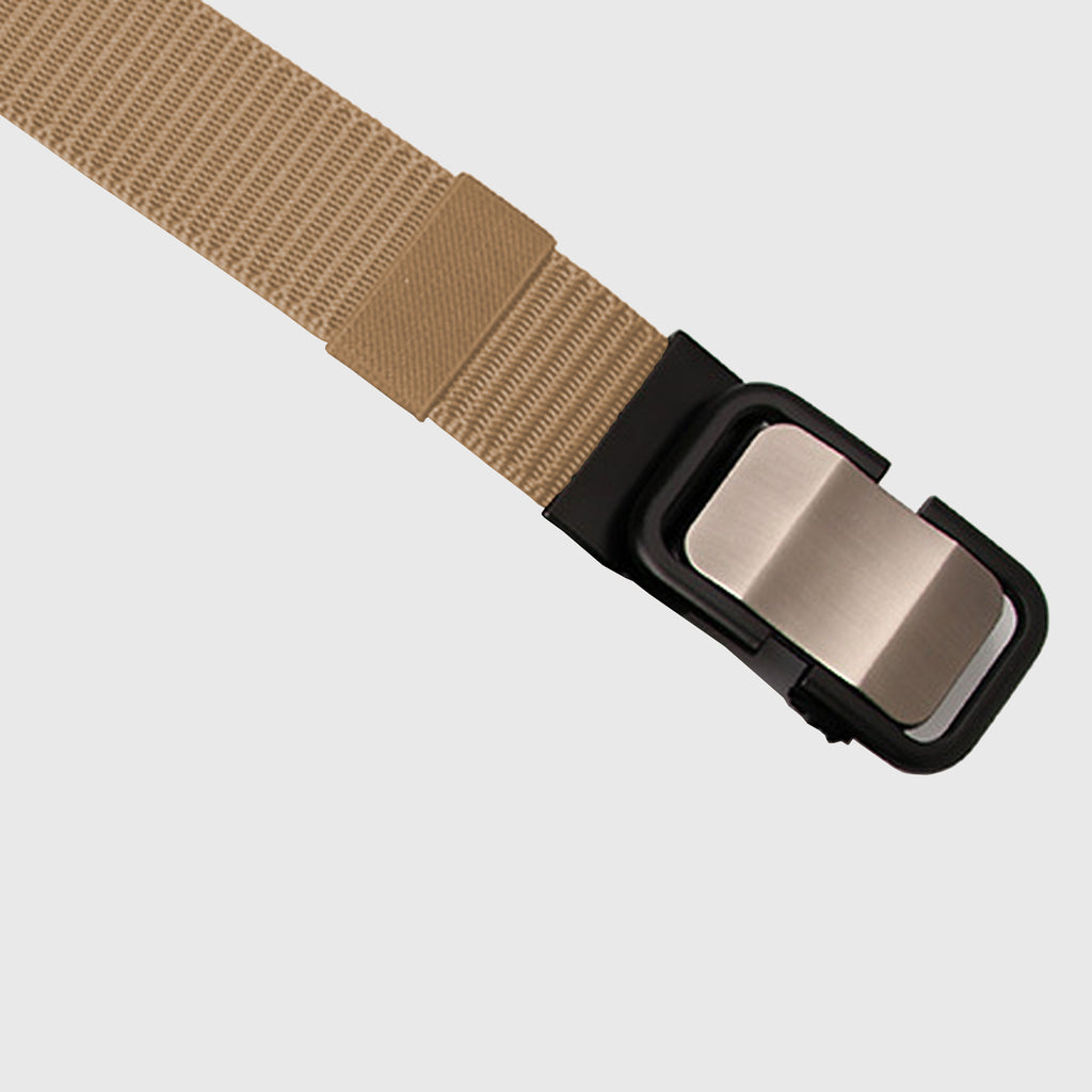 Anna-Kaci Women's Nylon Belt with Metal Buckle