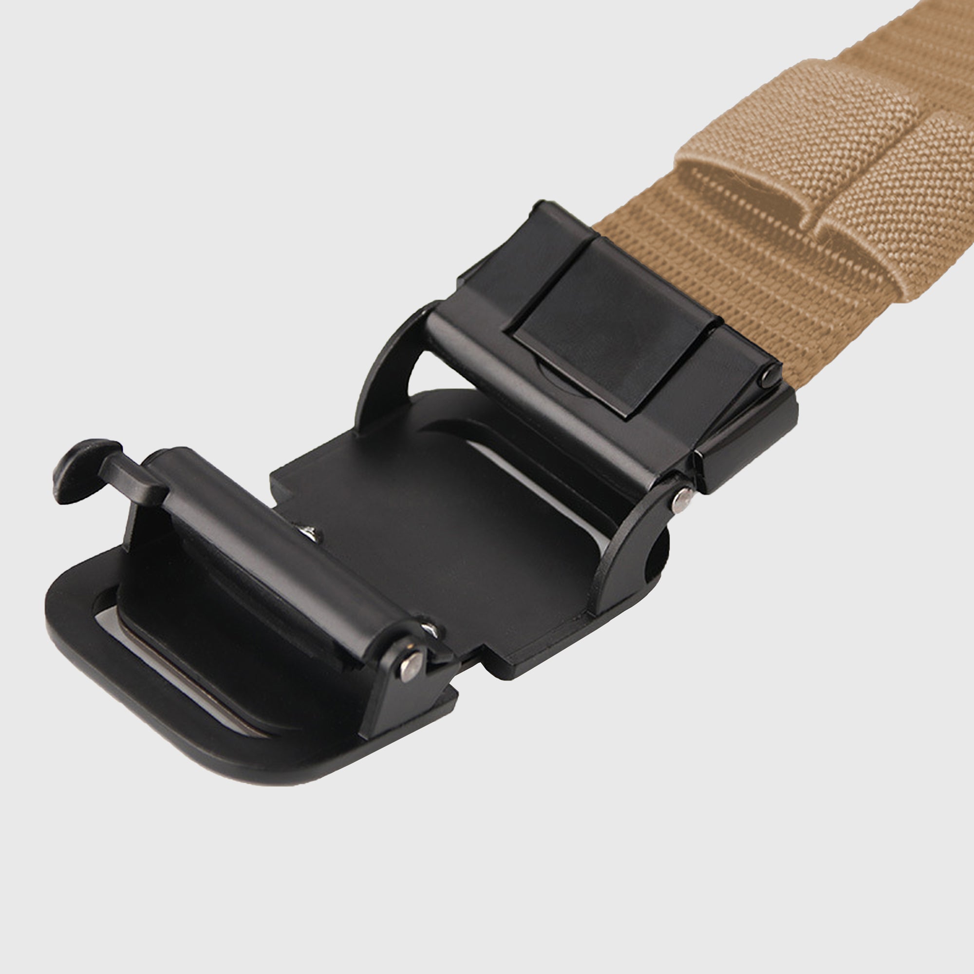 Anna-Kaci Women's Nylon Belt with Metal Buckle
